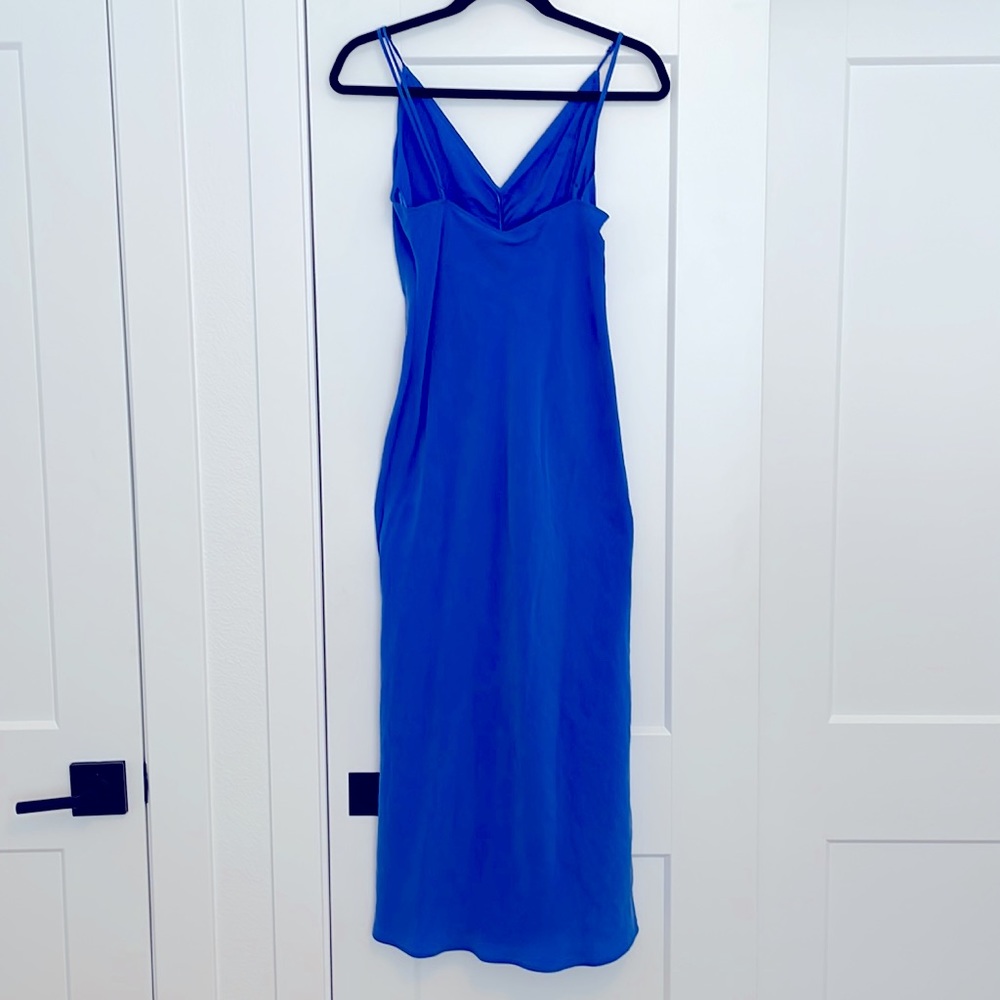 NWT Cobalt blue midi dress in small - Picture 4 of 6